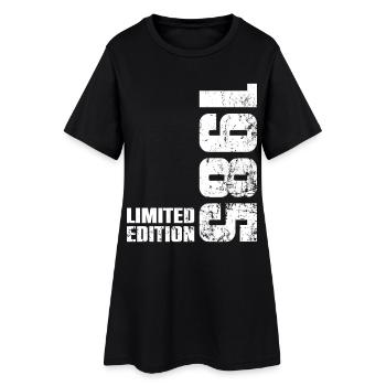 Cadeau d'anniversaire 41 ans 1985 Homme Femme - Robe T-shirt Femme - noir - Devant