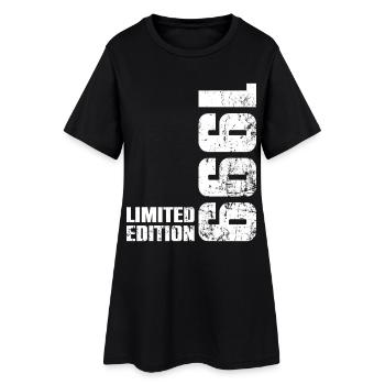 Cadeau d'anniversaire 27 ans 1999 Homme Femme - Robe T-shirt Femme - noir - Devant