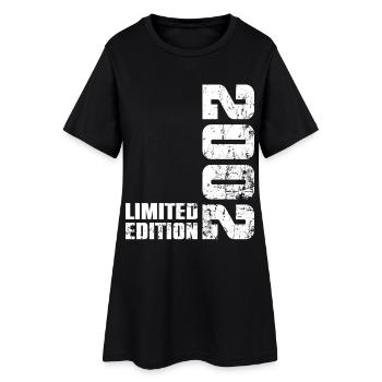 Cadeau d'anniversaire 24 ans 2002 Homme Femme - Robe T-shirt Femme - noir - Devant