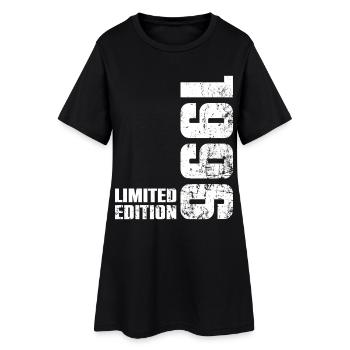 Cadeau d'anniversaire 30 ans 1996 Homme Femme - Robe T-shirt Femme - noir - Devant