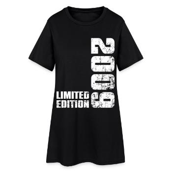 Cadeau d'anniversaire 17 ans 2009 Garçon Fille - Robe T-shirt Femme - noir - Devant