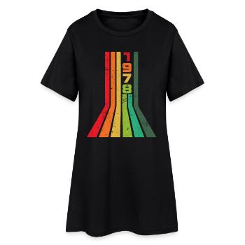 Millésime 1978 - Robe T-shirt Femme - noir - Devant
