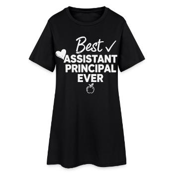 Best Vice Principal of All Time - Women’s T-Shirt Dress - black - Front