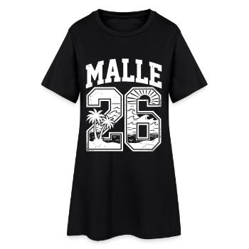 Malle 2026 Jersey Été Mallorca - Robe T-shirt Femme - noir - Devant