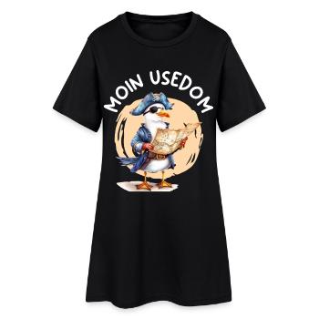 Vacances en mer Baltique MOIN USEDOM Divertissement - Robe T-shirt Femme - noir - Devant