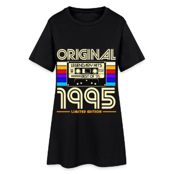 Original 1995 Cassette Limité - Robe T-shirt Femme - noir - Devant