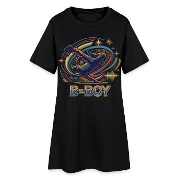 Breakdance B-Boy Hip Hop Streetdance - Women’s T-Shirt Dress - black - Front