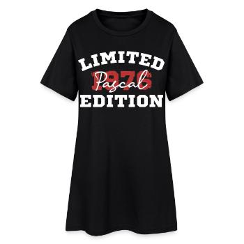 Pascal Édition Limitée 1976 - Robe T-shirt Femme - noir - Devant