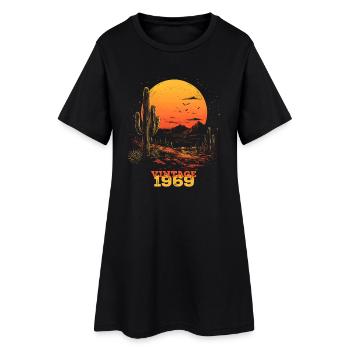 Millésime 1969 - Robe T-shirt Femme - noir - Devant