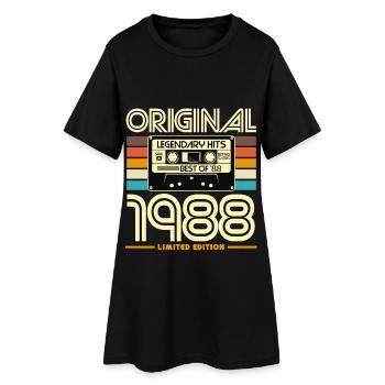 Original 1988 Retro Hits - Robe T-shirt Femme - noir - Devant