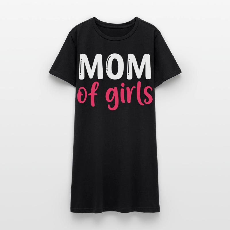 Mutter der Mädchen – Beste Mutter – Muttertag Frauen T-Shirt-Kleid