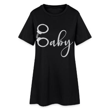 Handcuffs Baby - Women’s T-Shirt Dress - black - Front