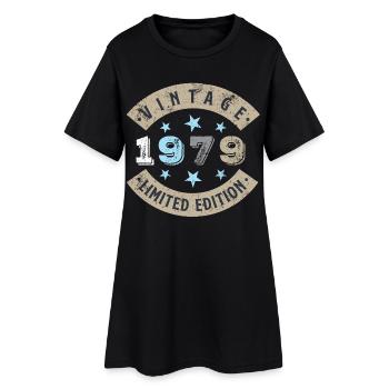 Millésime 1979 - Robe T-shirt Femme - noir - Devant