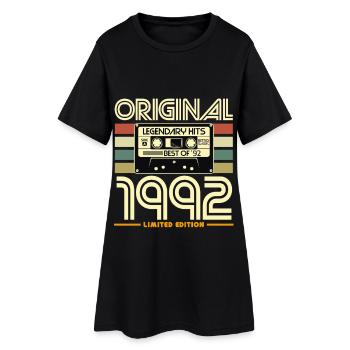 Original 1992 Cassette Limited - Women’s T-Shirt Dress - black - Front