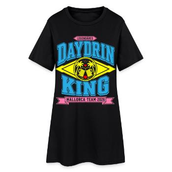 Malle 2026 Daydrinking Mallorca Team 2026 - Frauen T-Shirt-Kleid - Schwarz - Vorne