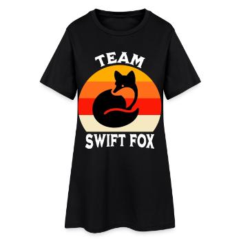 Team Swiftfuchs - Women’s T-Shirt Dress - black - Front