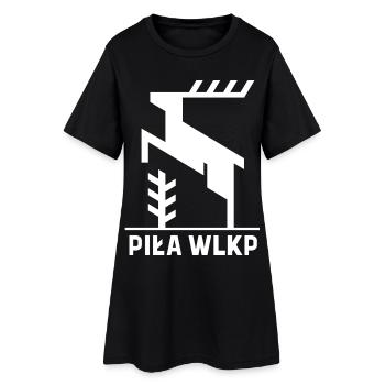 City Saw Deer Logo - Frauen T-Shirt-Kleid - Schwarz - Vorne