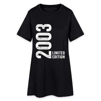 2003 Limited Edition 23 Years Anniversary - Women’s T-Shirt Dress - black - Front