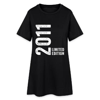 2011 15th Anniversary Limited Edition - Frauen T-Shirt-Kleid - Schwarz - Vorne