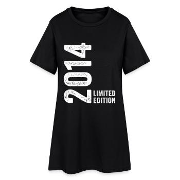 2014 Édition Limitée 12 ans anniversaire - Robe T-shirt Femme - noir - Devant