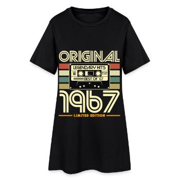 Cassette 1967 Vintage Limited - Robe T-shirt Femme - noir - Devant
