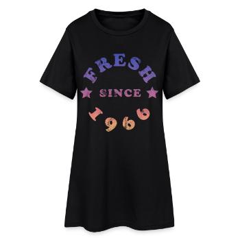 Millésime 1966 - Robe T-shirt Femme - noir - Devant