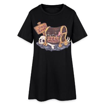Ce n’est définitivement pas un RPG mimétique fantasy - Robe T-shirt Femme - noir - Devant