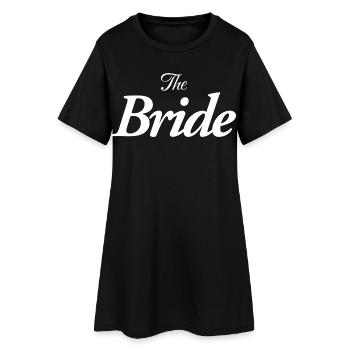 The Bride - Frauen T-Shirt-Kleid - Schwarz - Vorne