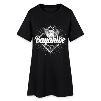 Bayahibe in Caribbean, Dominican Republic - Women’s T-Shirt Dress - black - Front