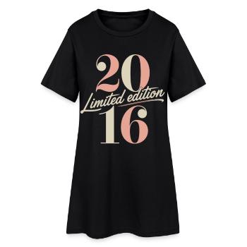 Édition limitée anniversaire 2016 - Robe T-shirt Femme - noir - Devant