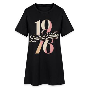 Jahrgang 1976 Limited Edition Vintage - Women’s T-Shirt Dress - black - Front