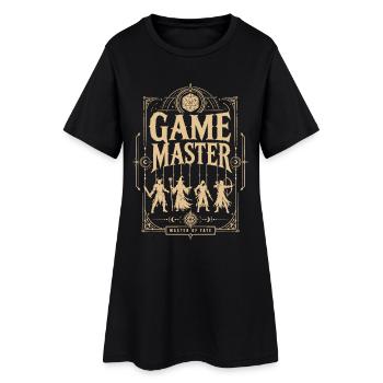 Chemise de dés Game Master Game Master - Robe T-shirt Femme - noir - Devant