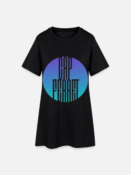 "Cape Town or no Cape Town" - Women’s T-Shirt Dress - black