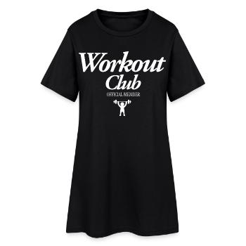 Club d’entraînement - Robe T-shirt Femme - noir - Devant