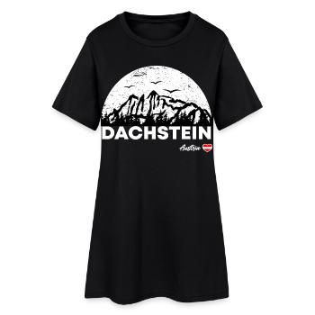Dachstein Ramsau Österreich - Frauen T-Shirt-Kleid - Schwarz - Vorne