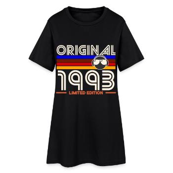 Original 1993 Edition Rétro Limité - Robe T-shirt Femme - noir - Devant
