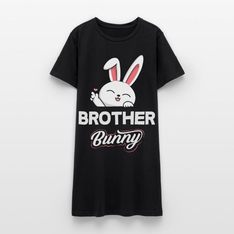 Happy Easter Sweet Easter Bunny Egg Hunt Easter Eggs Women’s T-Shirt Dress