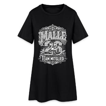 Équipe maillot Malle 2026 - Robe T-shirt Femme - noir - Devant