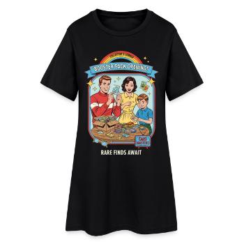 Ouverture du pack d’extension Collectors Corner Trouvailles rares - Robe T-shirt Femme - noir - Devant