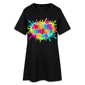 Remise des diplômes de l'école primaire 2026 - Robe T-shirt Femme - noir - Devant