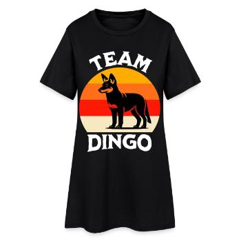 Team Australian Wild Dog - Women’s T-Shirt Dress - black - Front