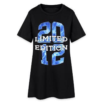 ÉDITION LIMITÉE 2012 14 ANS 14E ANNIVERSAIRE - Robe T-shirt Femme - noir - Devant