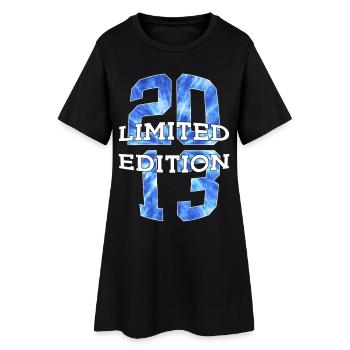 ÉDITION LIMITÉE 2013 13 ANS 13E ANNIVERSAIRE - Robe T-shirt Femme - noir - Devant