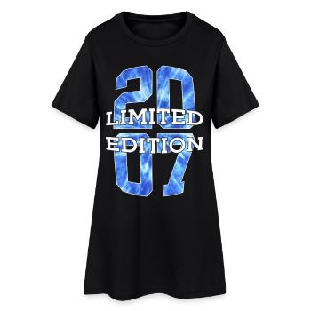 ÉDITION LIMITÉE 2007 19 ANS 19E ANNIVERSAIRE - Robe T-shirt Femme - noir - Devant