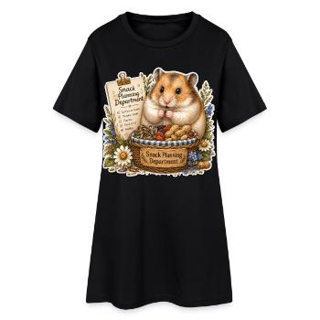 Snack Planning Department Snacks - Women’s T-Shirt Dress - black - Front