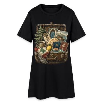 Lebanon Lebanese - Women’s T-Shirt Dress - black - Front