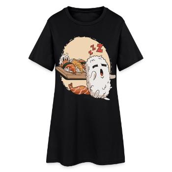 Délicieux sushi de rêve - Robe T-shirt Femme - noir - Devant