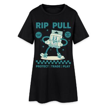 Rip Pull Collect Now Protect Trade Play Booster - Robe T-shirt Femme - noir - Devant