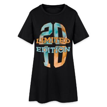 LIMITED EDITION 2010 16 YEARS 16TH BIRTHDAY - Women’s T-Shirt Dress - black - Front