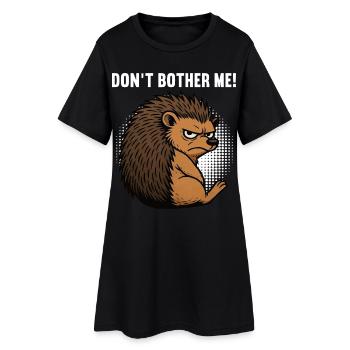 Ne me dérange pas hérisson hérisson amoureux hérisson Dard hérisson - Robe T-shirt Femme - noir - Devant